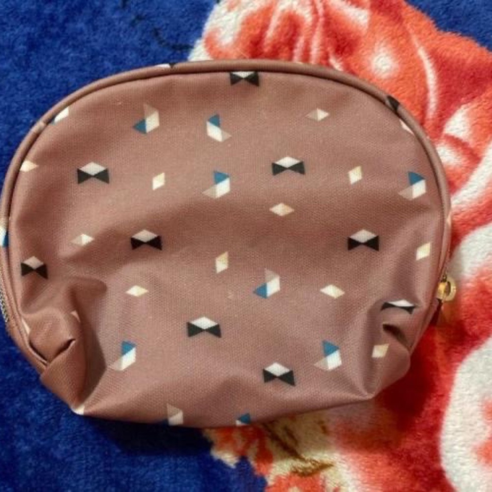 Geometric Pattern Pouch